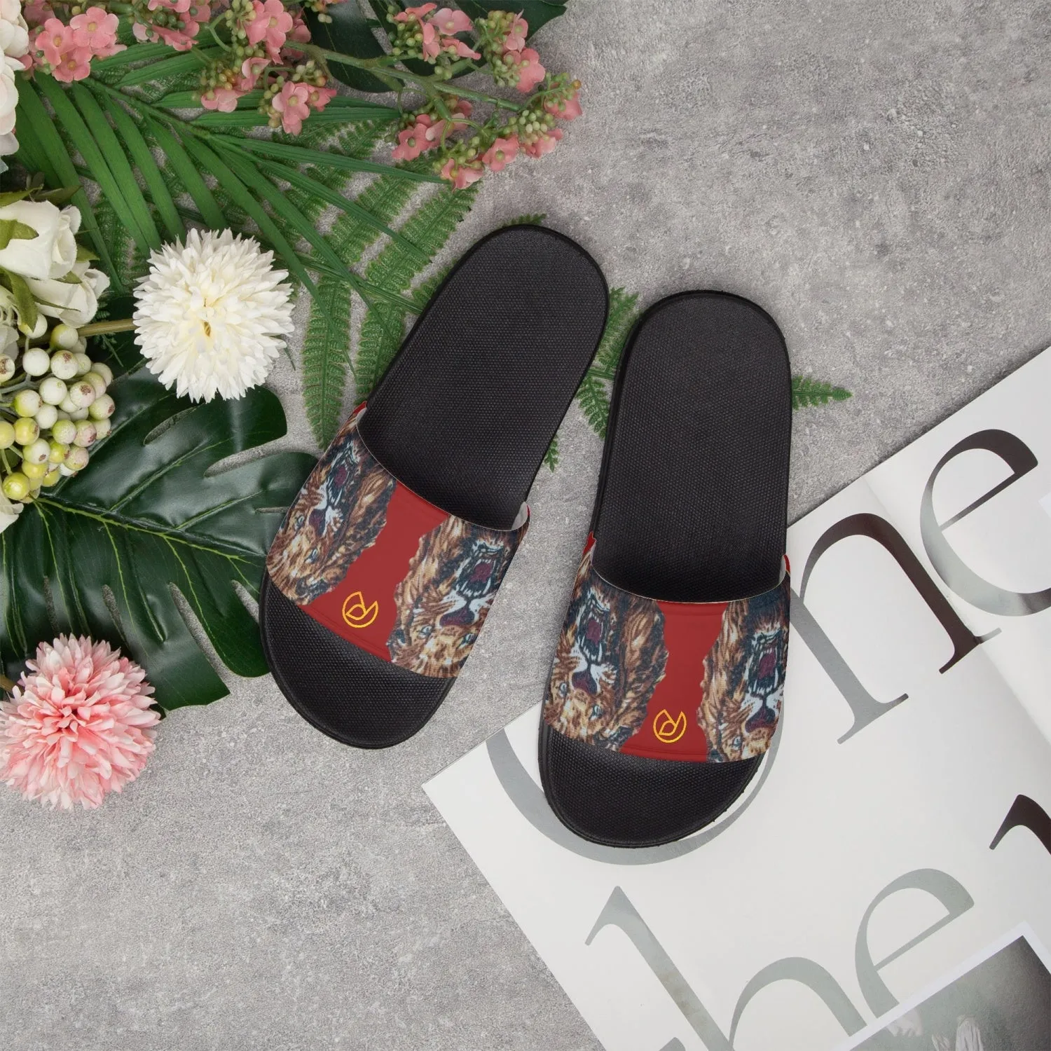 651. Rachvid Isi-Agu Home Slippers - Black