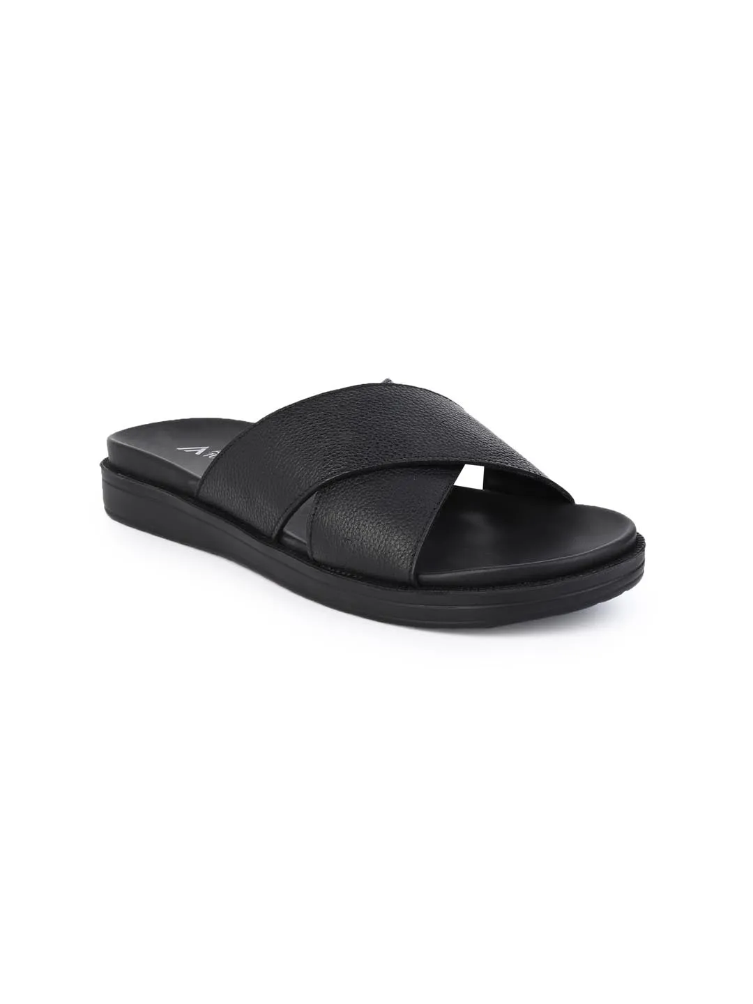 Alberto Torresi Deriko Black Genuine Leather Flats all