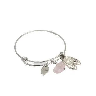 Ballerina Ballet Slippers Bangle Bracelet