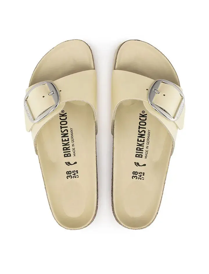 Birkenstock Madrid Big Buckle Narrow Lena High Shine Butter HEX