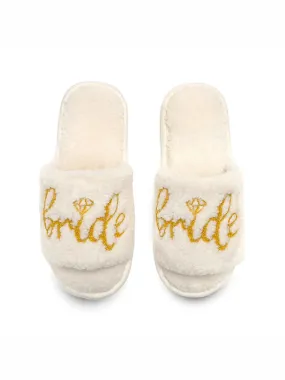 “Bride” Slide Slippers