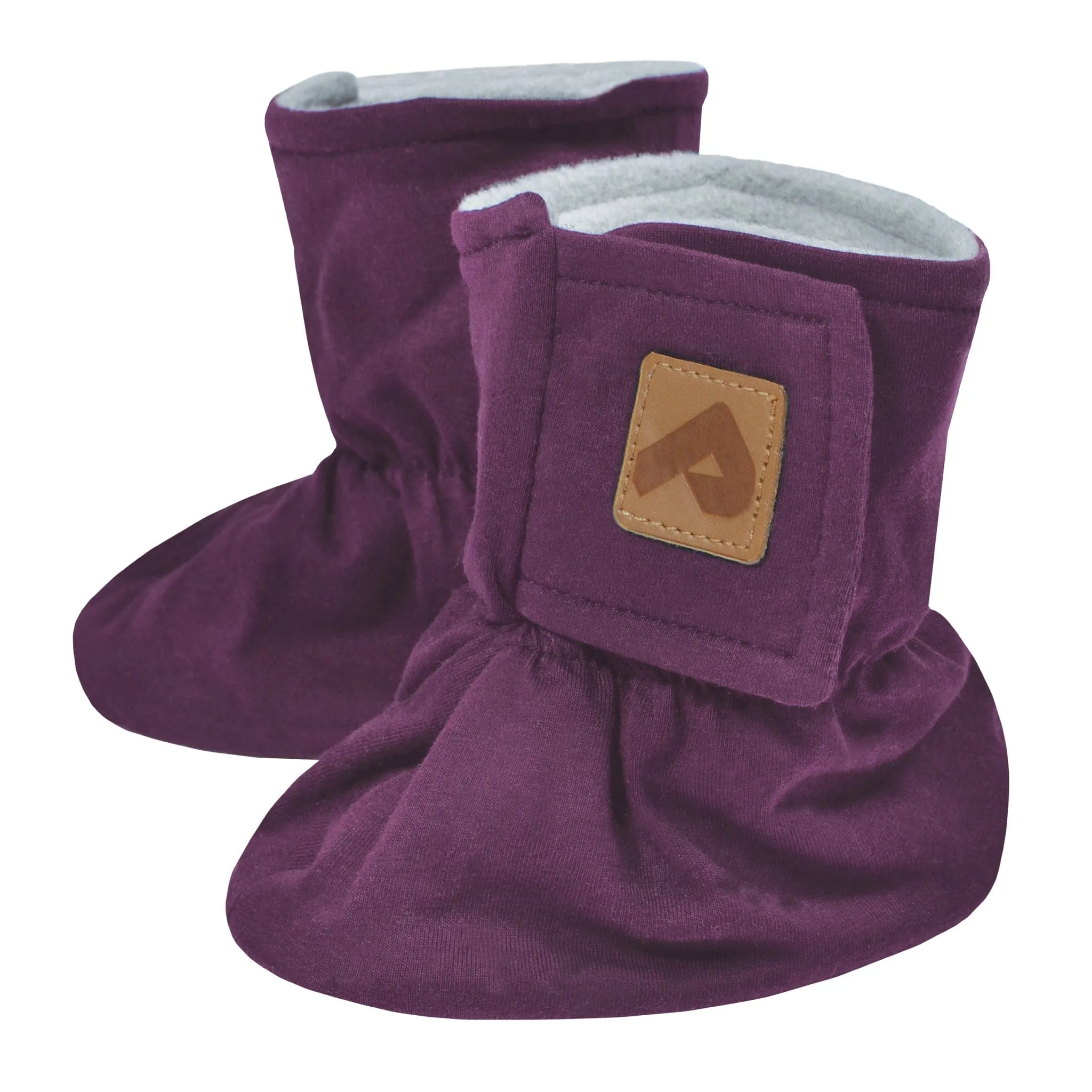 Cotton booties with fleece lining - Shiraz