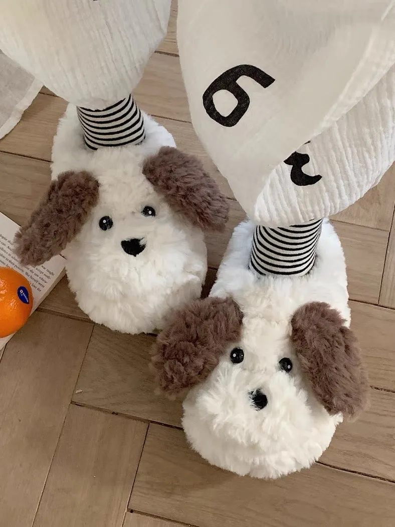 Cute Puppy Slippers