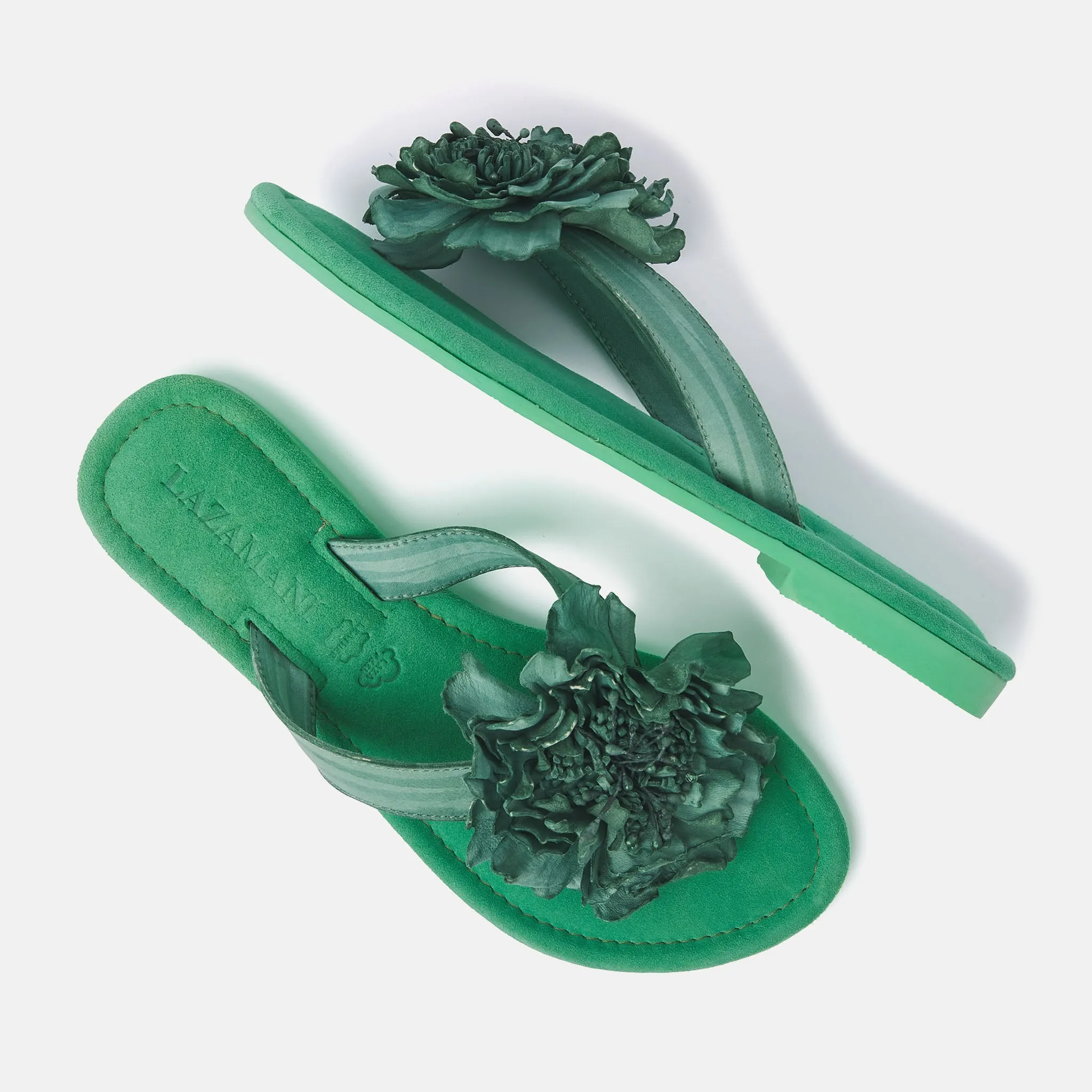 Dames Slippers 33.517 Green