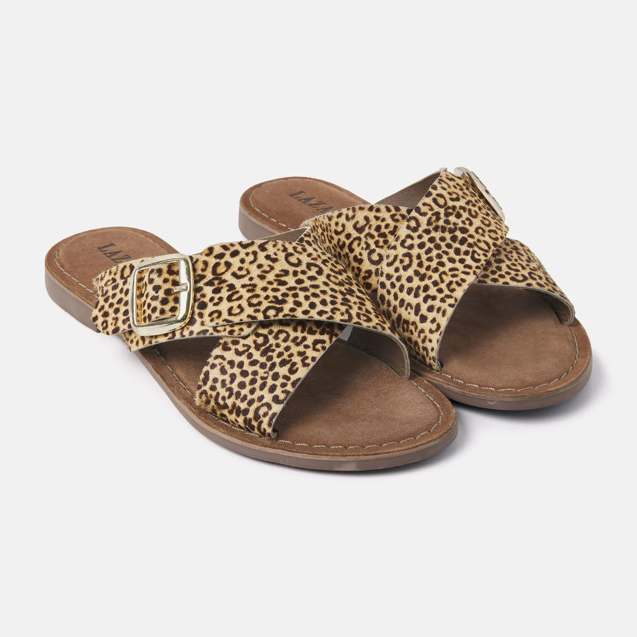 Dames Slippers 75.323 Leopard