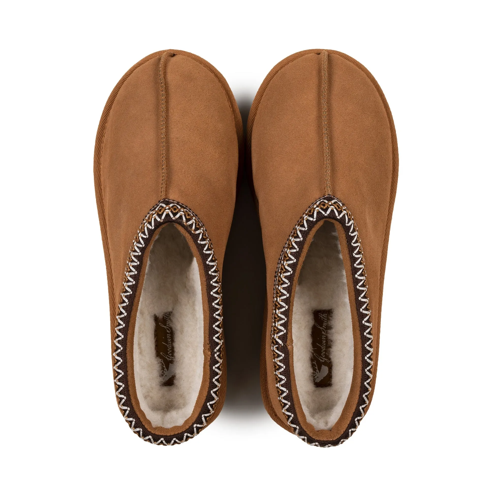 ETHAN TAN SHEEPSKIN SLIPPER SCOOP