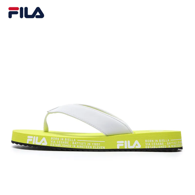 FILA CORE Women's FASHION Slippers in Yellow