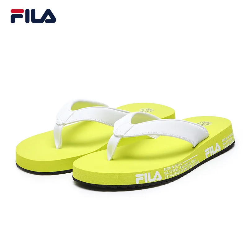 FILA CORE Women's FASHION Slippers in Yellow