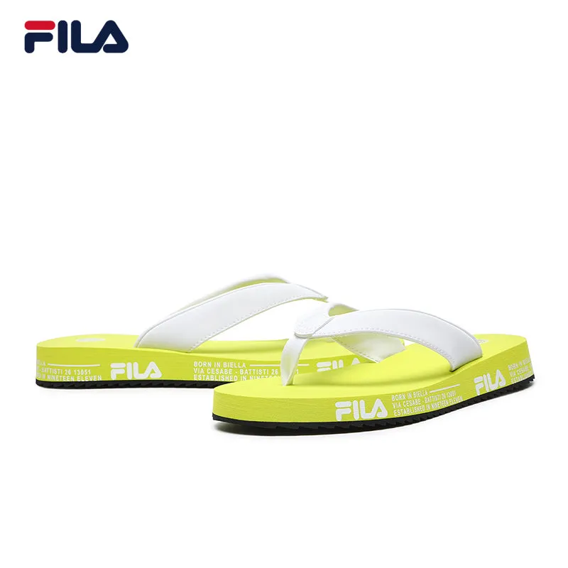 FILA CORE Women's FASHION Slippers in Yellow