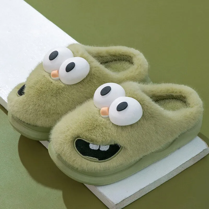 Funny Big Eyes Slippers