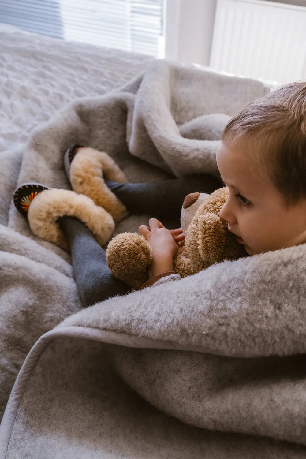 Girl's Sheepskin Slippers 'LUCKY DIP'