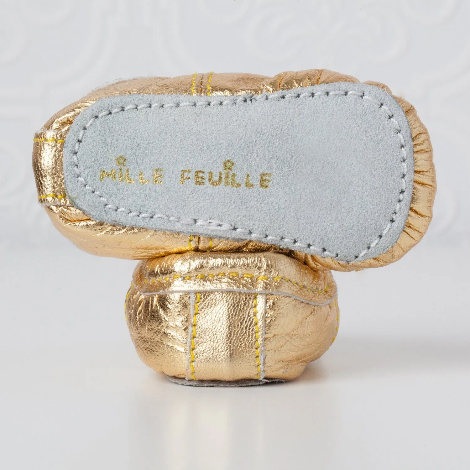 Gold Baby Ballet Slippers