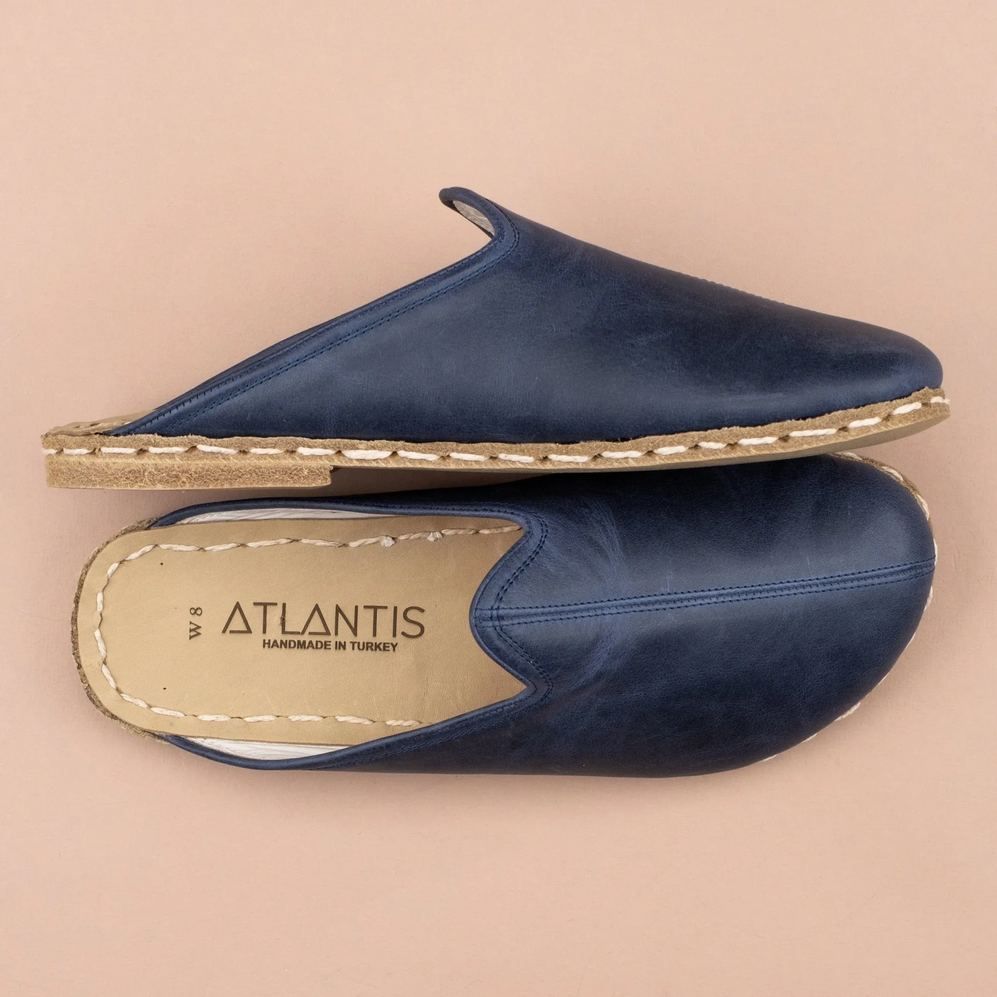 Men's Blue Barefoot Slippers