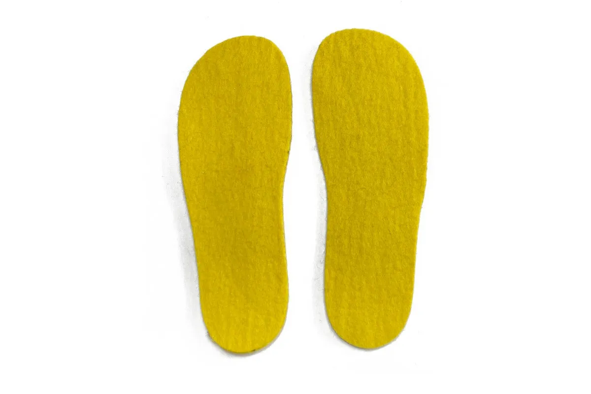 Men's Felt Insole - Maize