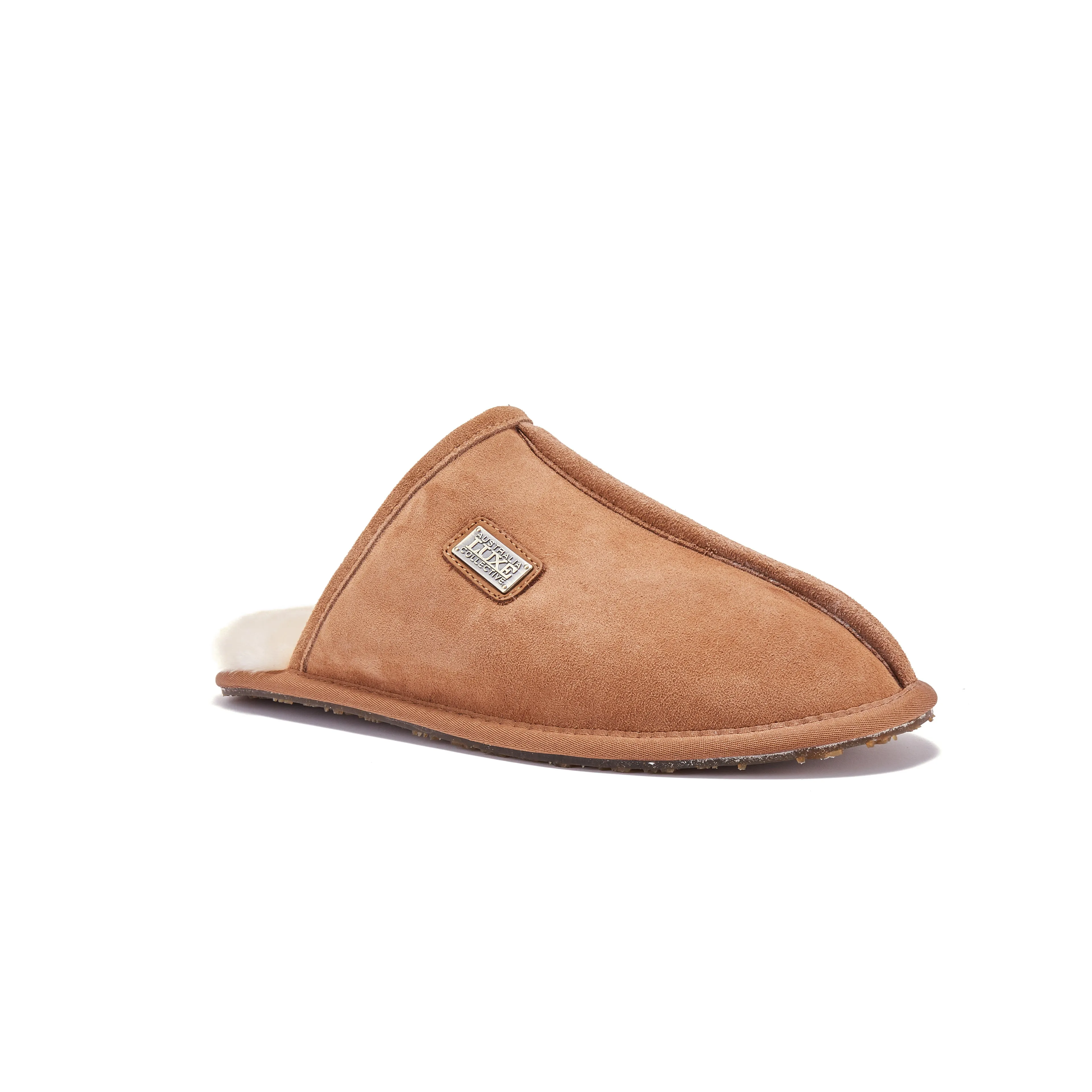 MENS MULE CHESTNUT