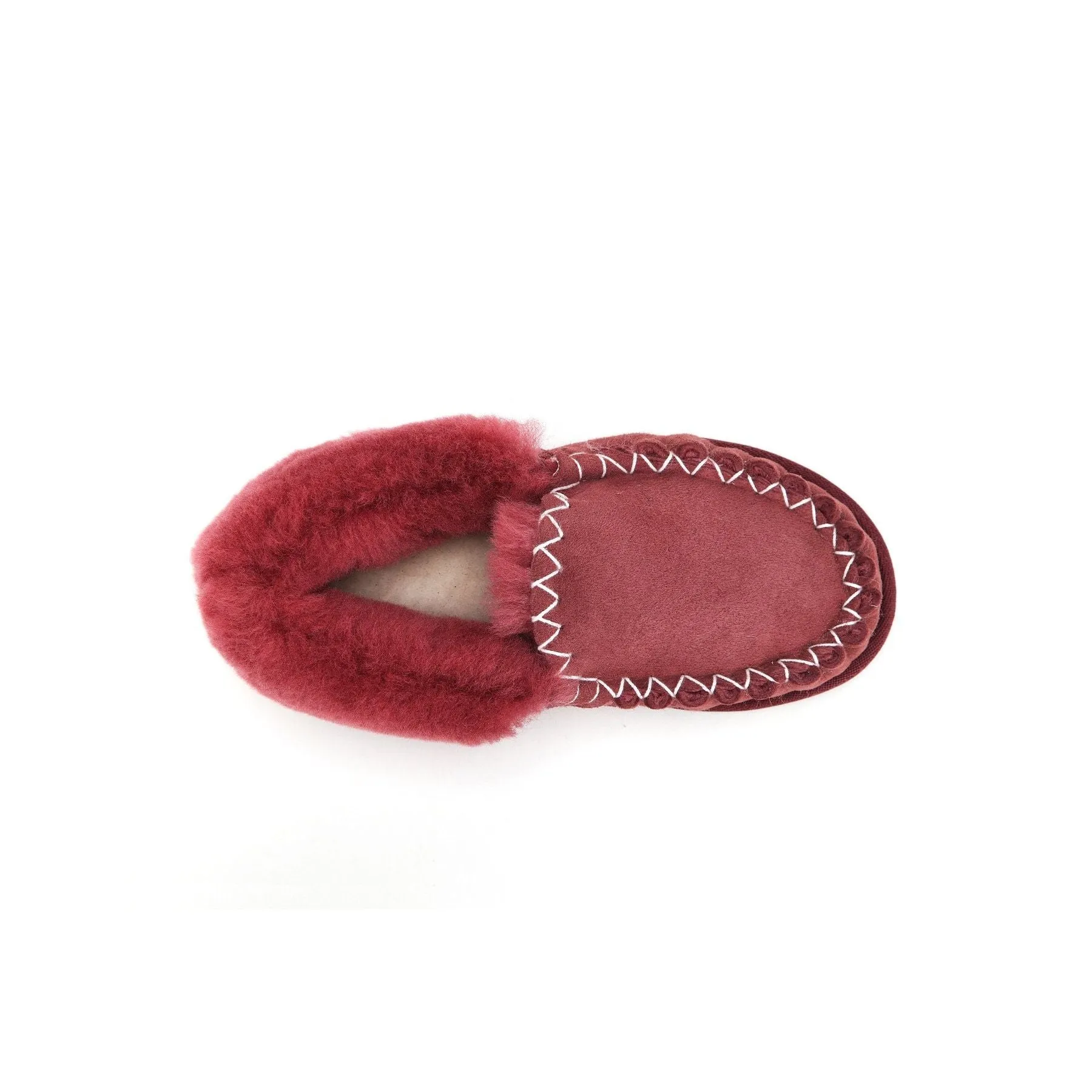 Moccasin - 100% Australian Sheepskin Suede UGG Slippers [Clearance]