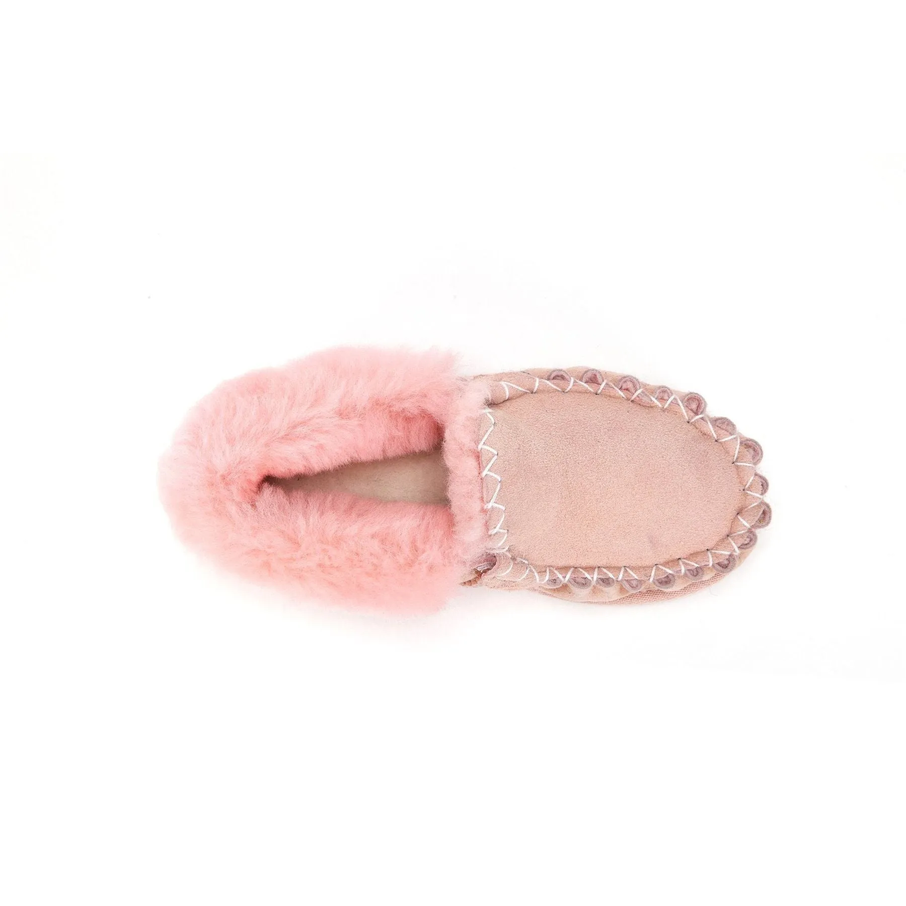 Moccasin - 100% Australian Sheepskin Suede UGG Slippers [Clearance]