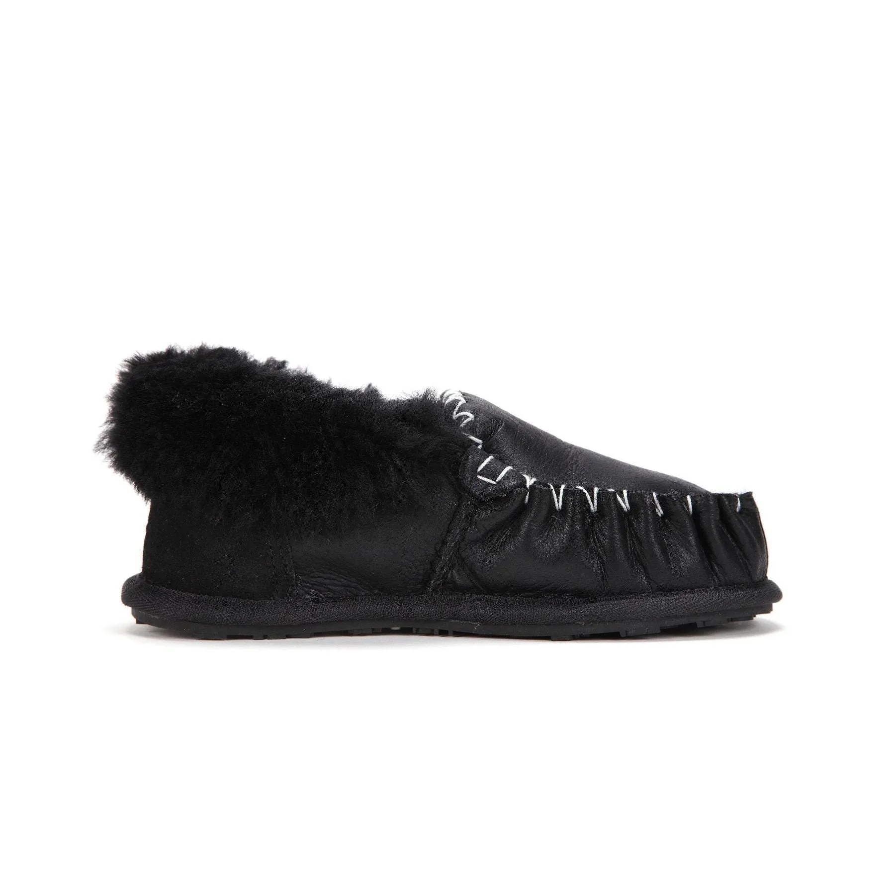 Moccasin - 100% Australian Sheepskin Suede UGG Slippers [Clearance]