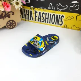 Navy Kids Slippers