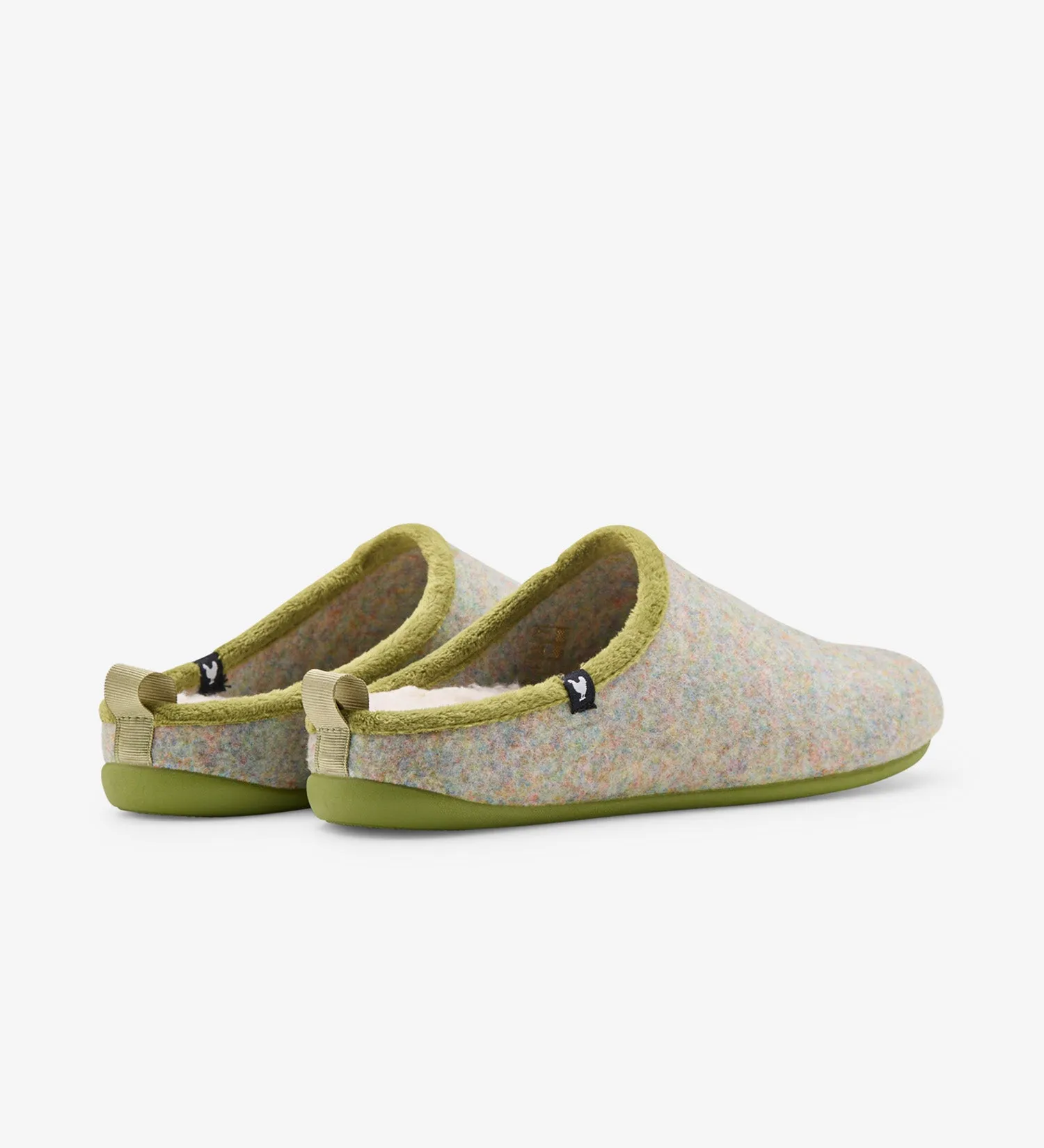 Pitas eco felt mule slippers