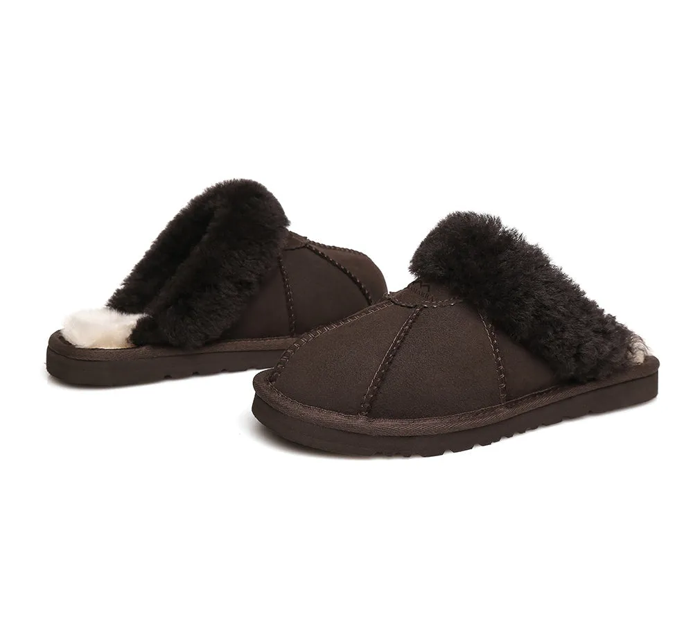 Robert Unisex Sheepskin Slippers Double Faced Sheepskin