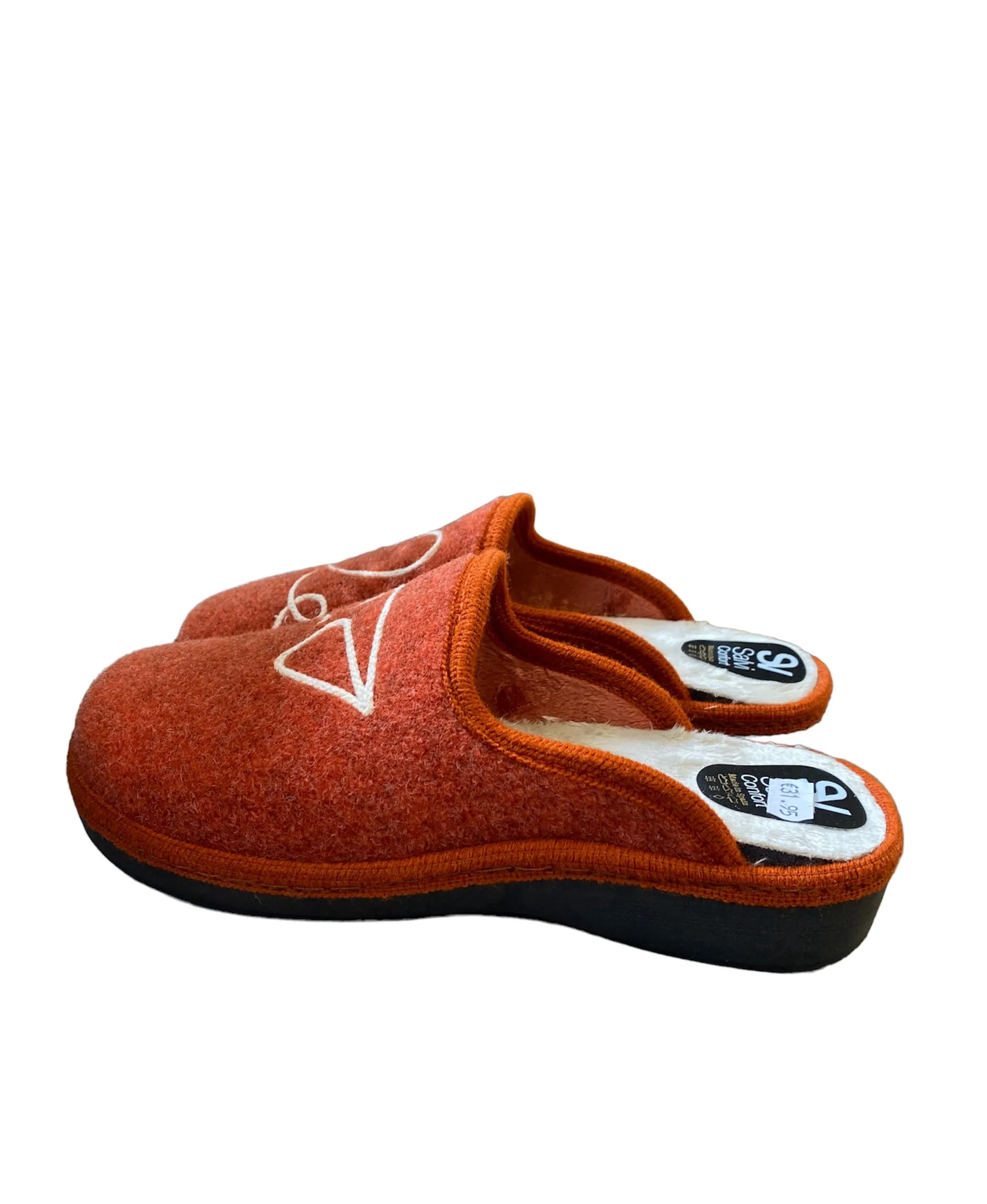 Salvi Burnt Orange Slippers