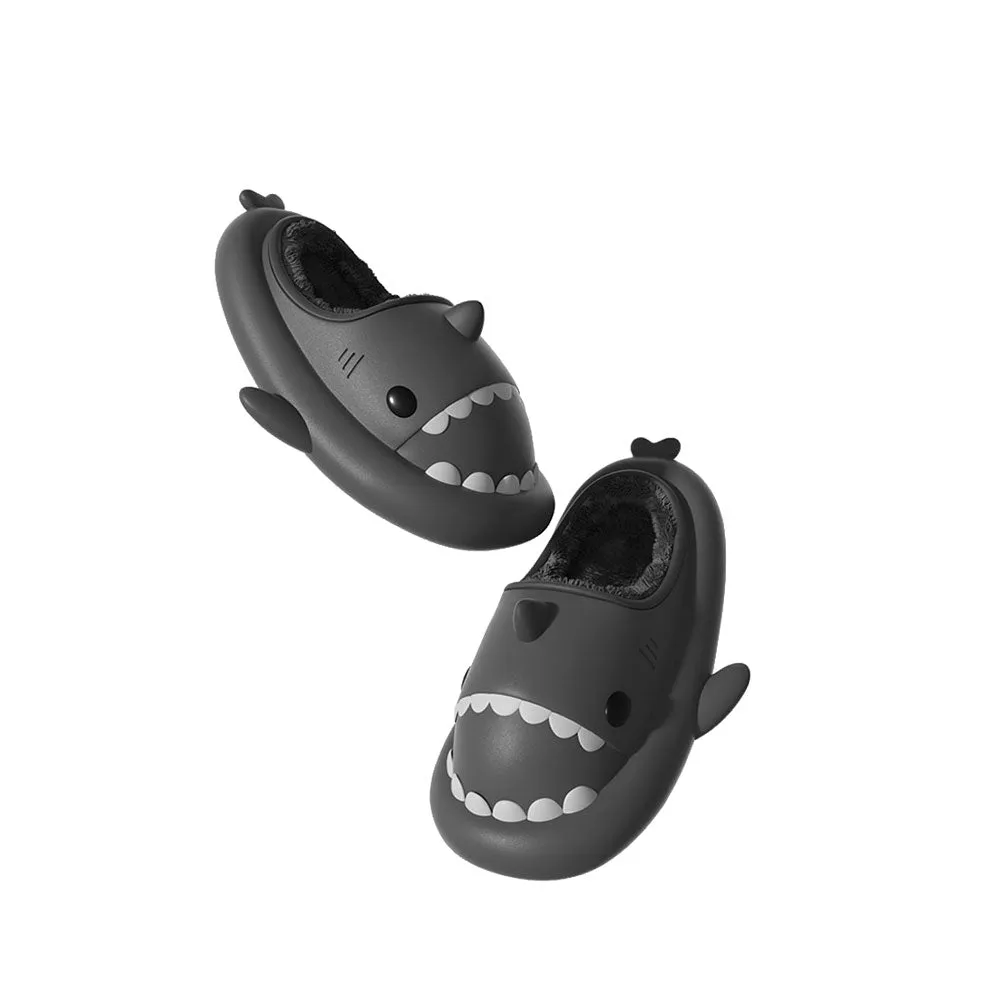 Sharkicks Basic - Winter Heel-open Shark Slippers