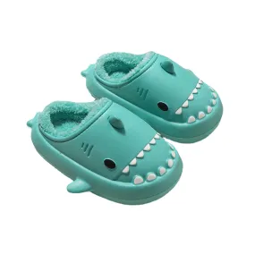 Sharkicks Basic - Winter Kids Heel-open Shark Slippers