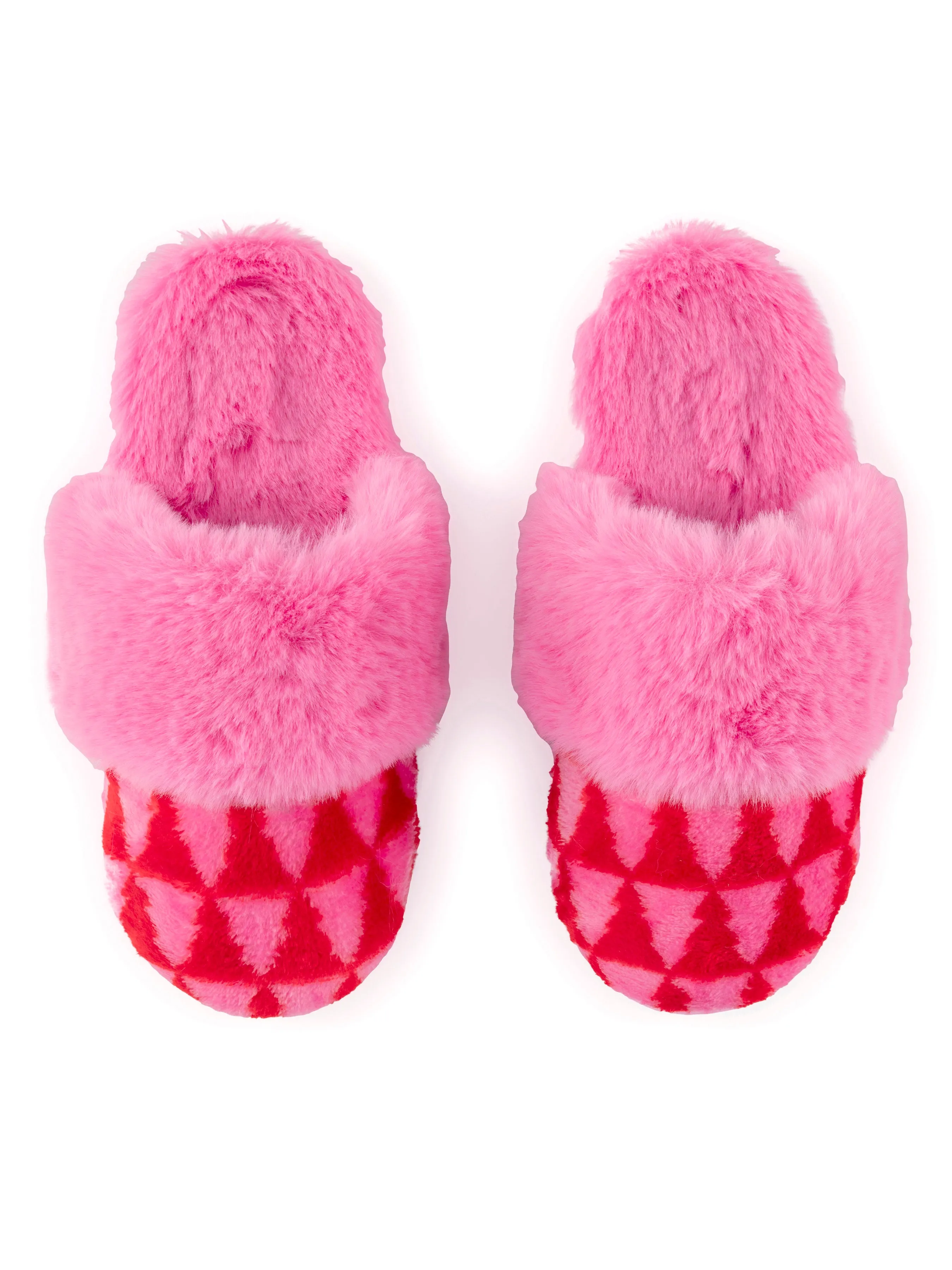 Shiraleah Felicity Trees Slippers, Pink