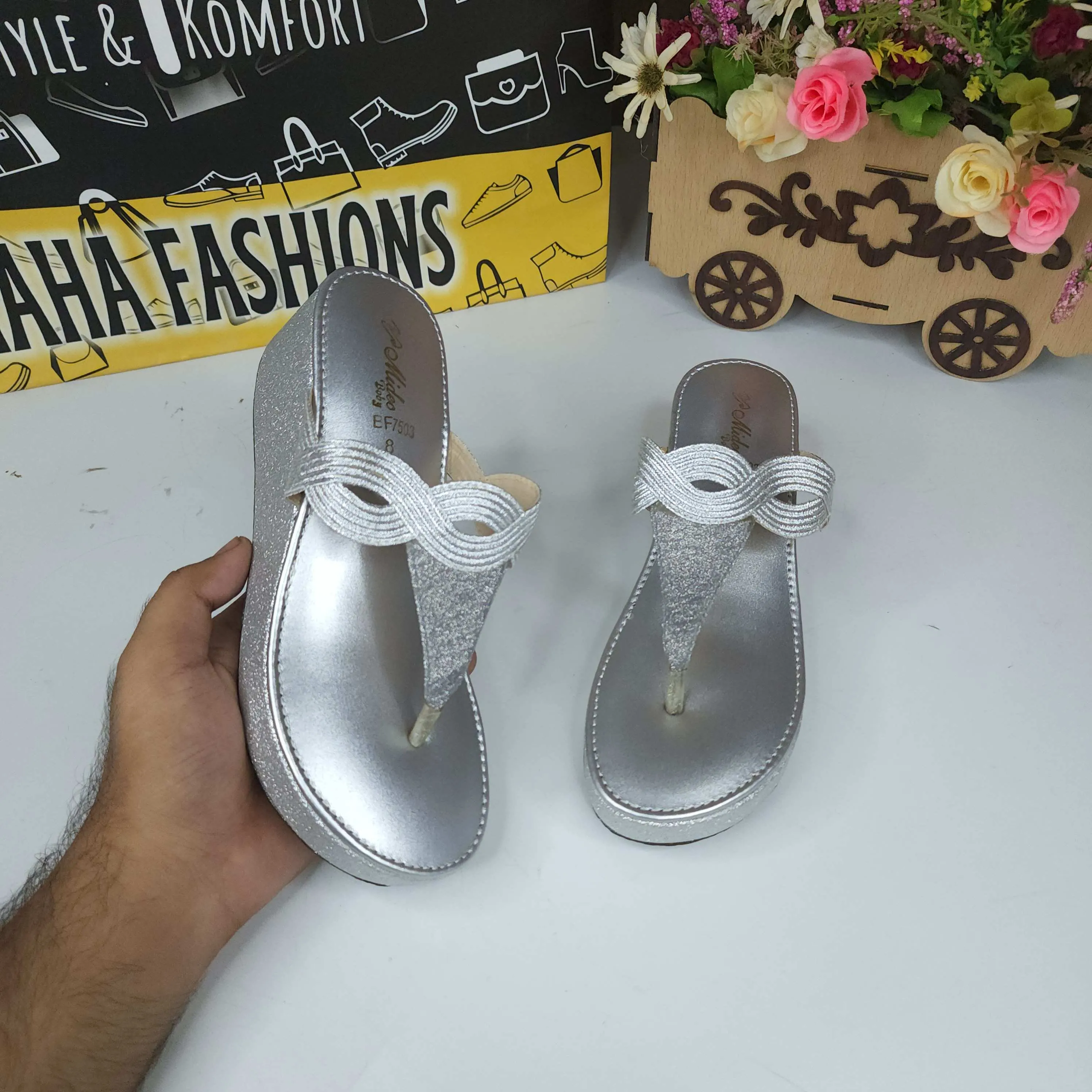 Silver Slippers