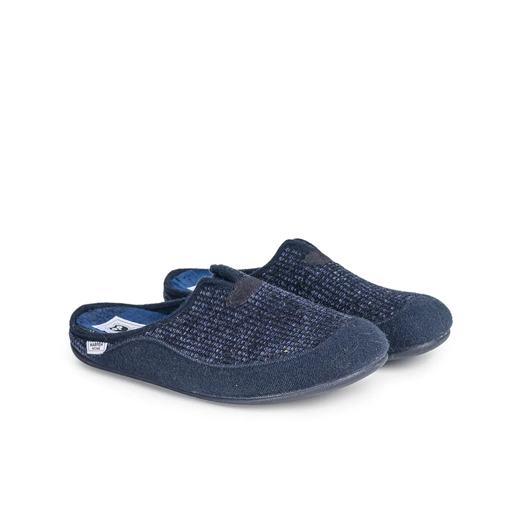 Slippers Cuadros Timber Marino