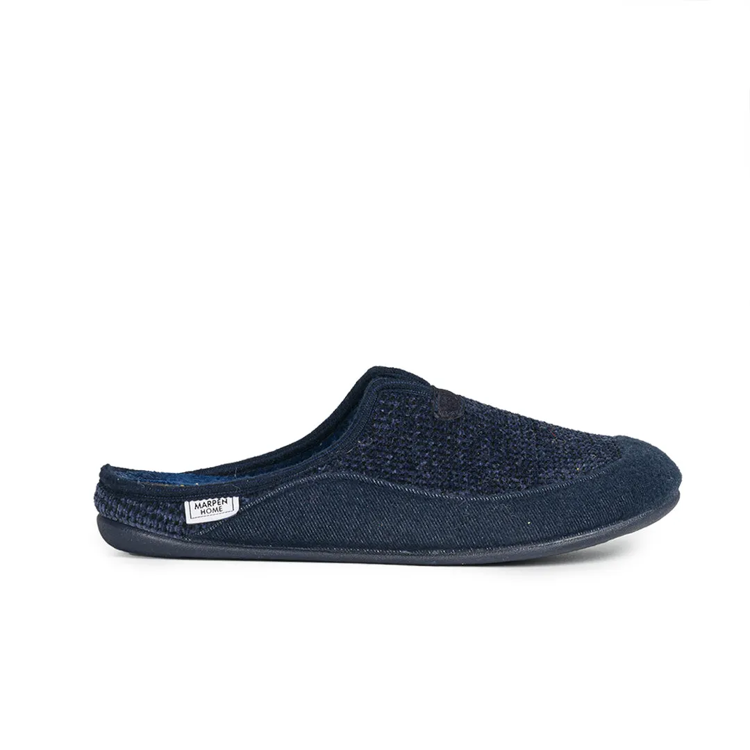 Slippers Cuadros Timber Marino