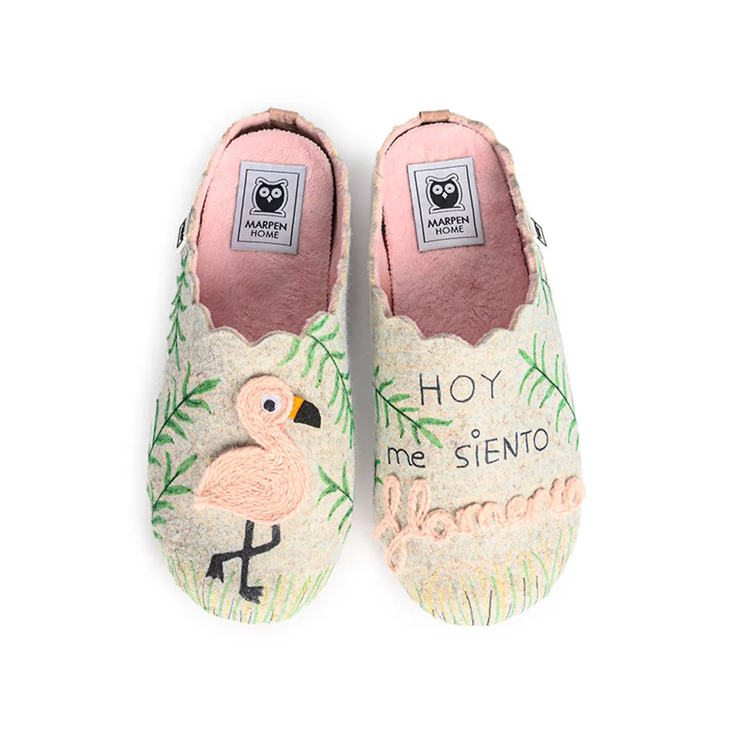 Slippers Flamenco Beige