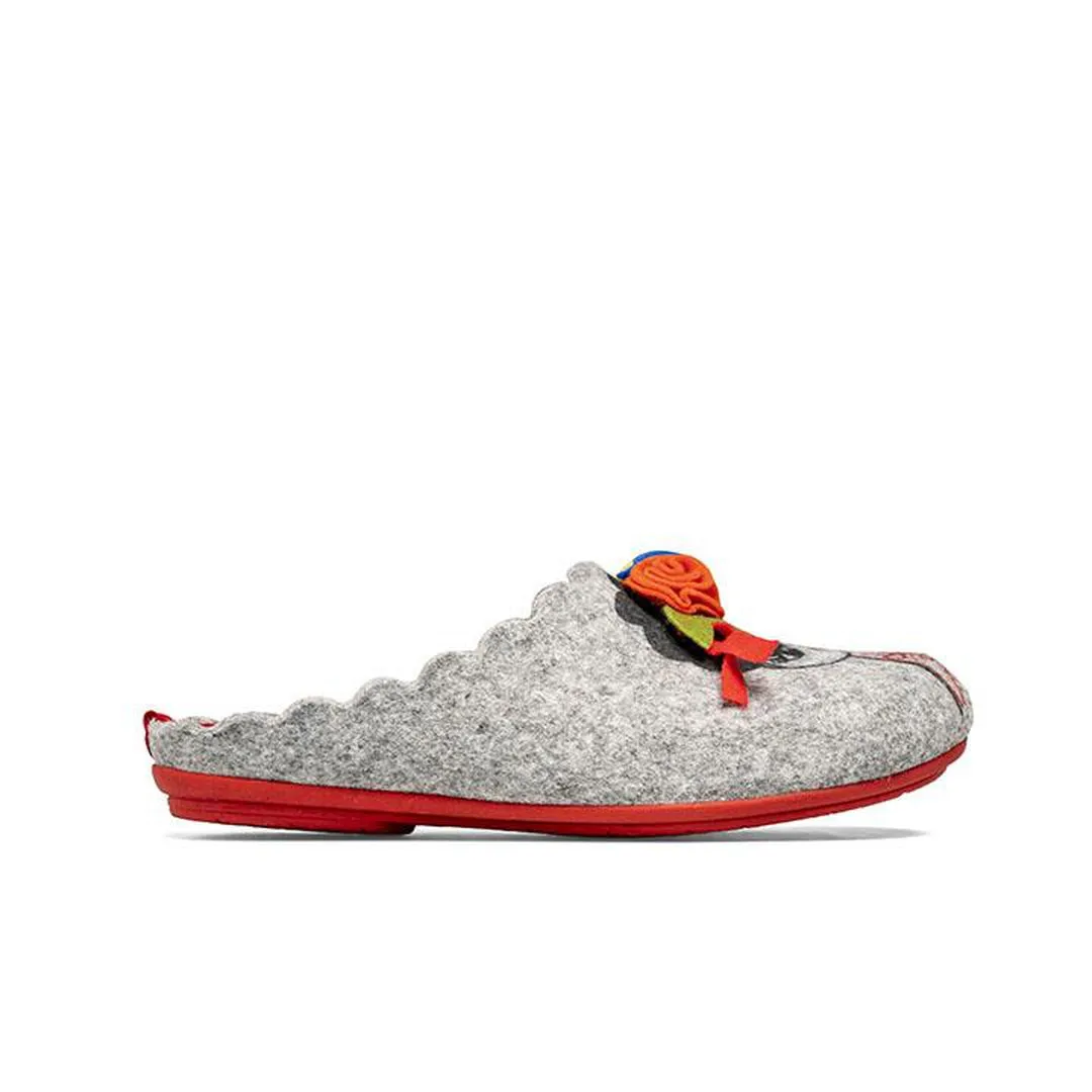 Slippers Frida Fieltro Gris