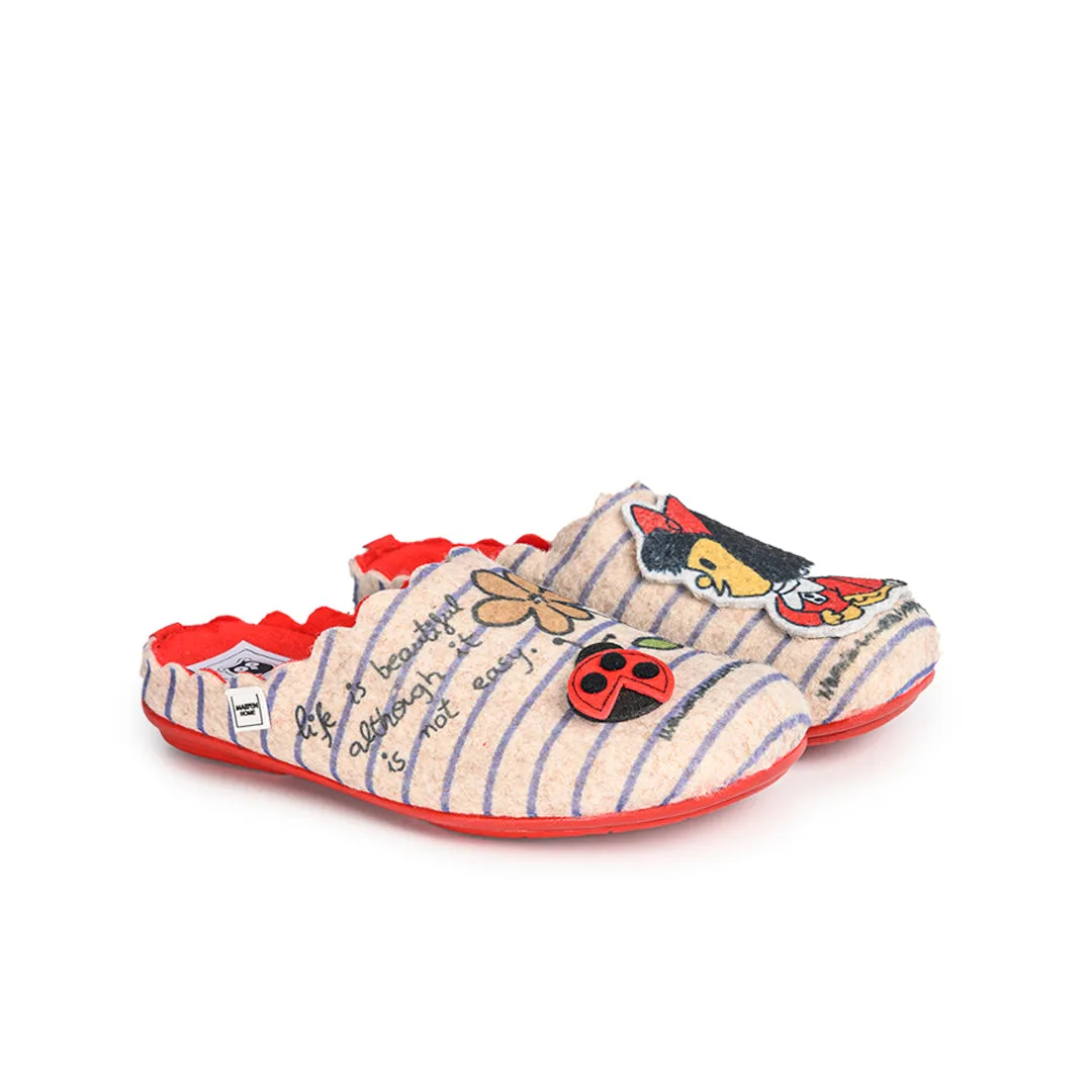 Slippers Mafalda Rojo