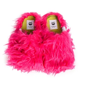 Slippers Peluchos Fuxia