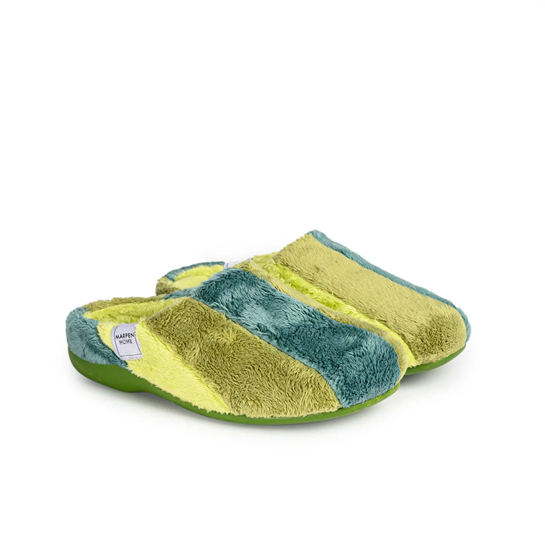 Slippers Tricolor verde