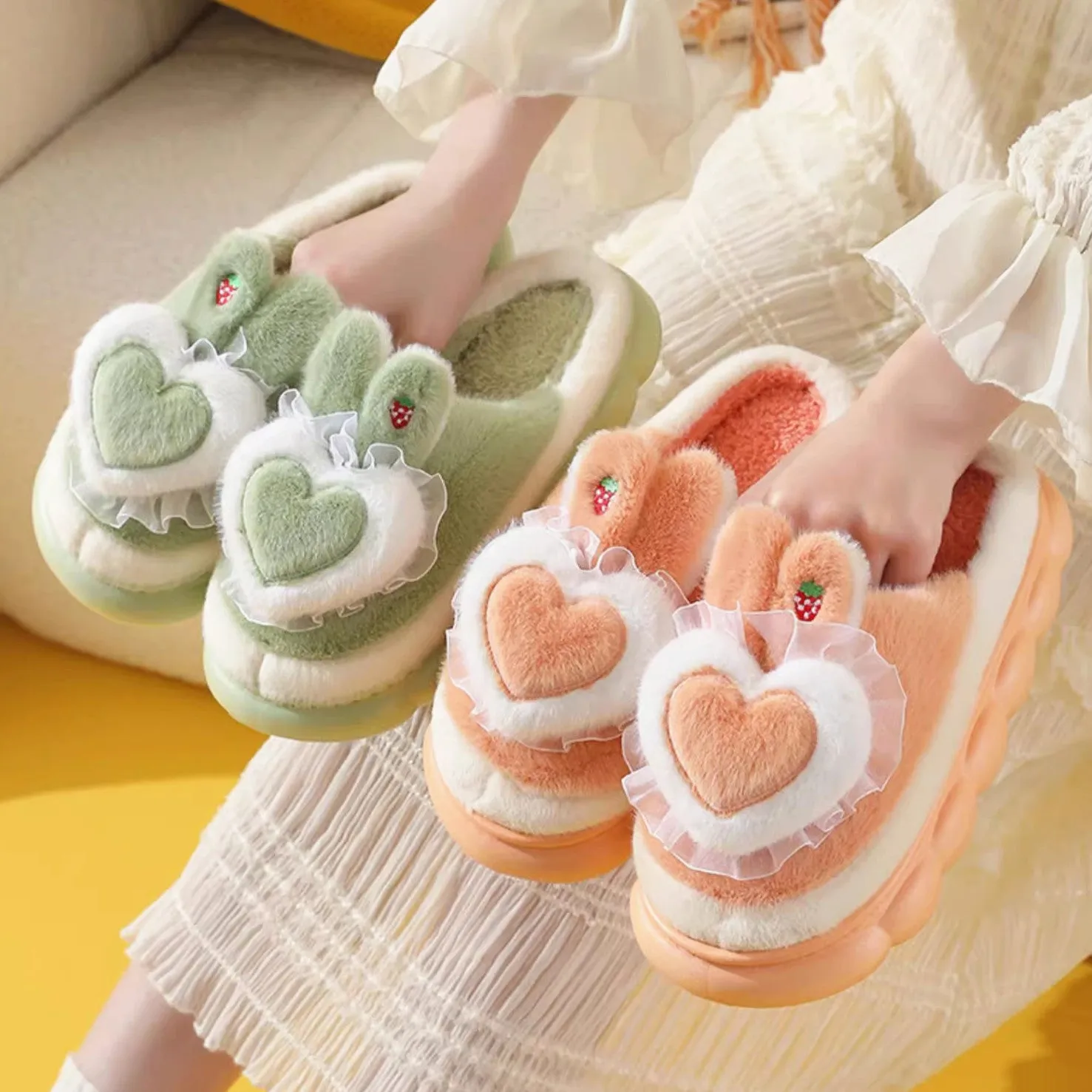 Sweet Heart Slippers PN6294