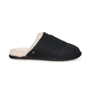 UGG Amarina Black Slippers