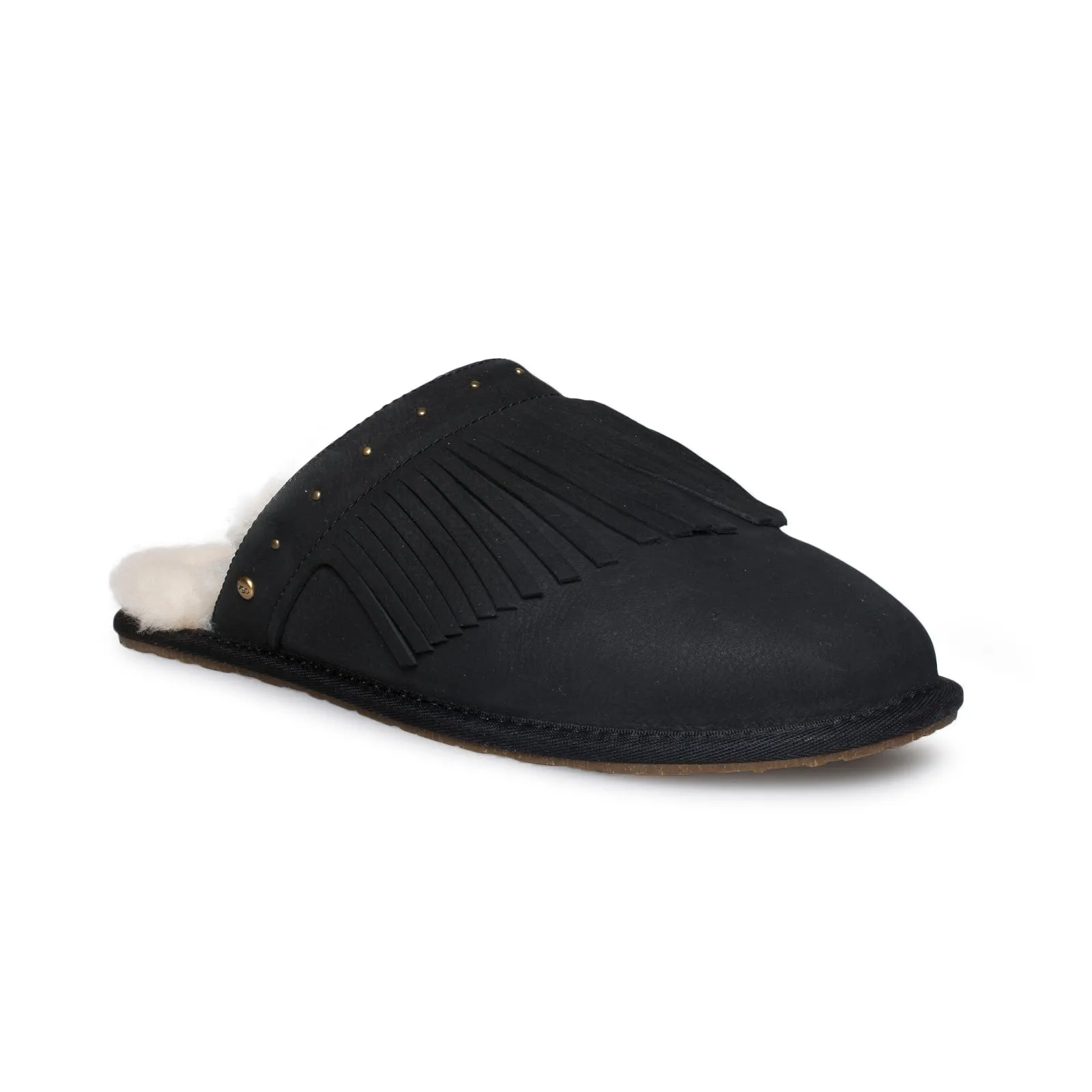 UGG Amarina Black Slippers