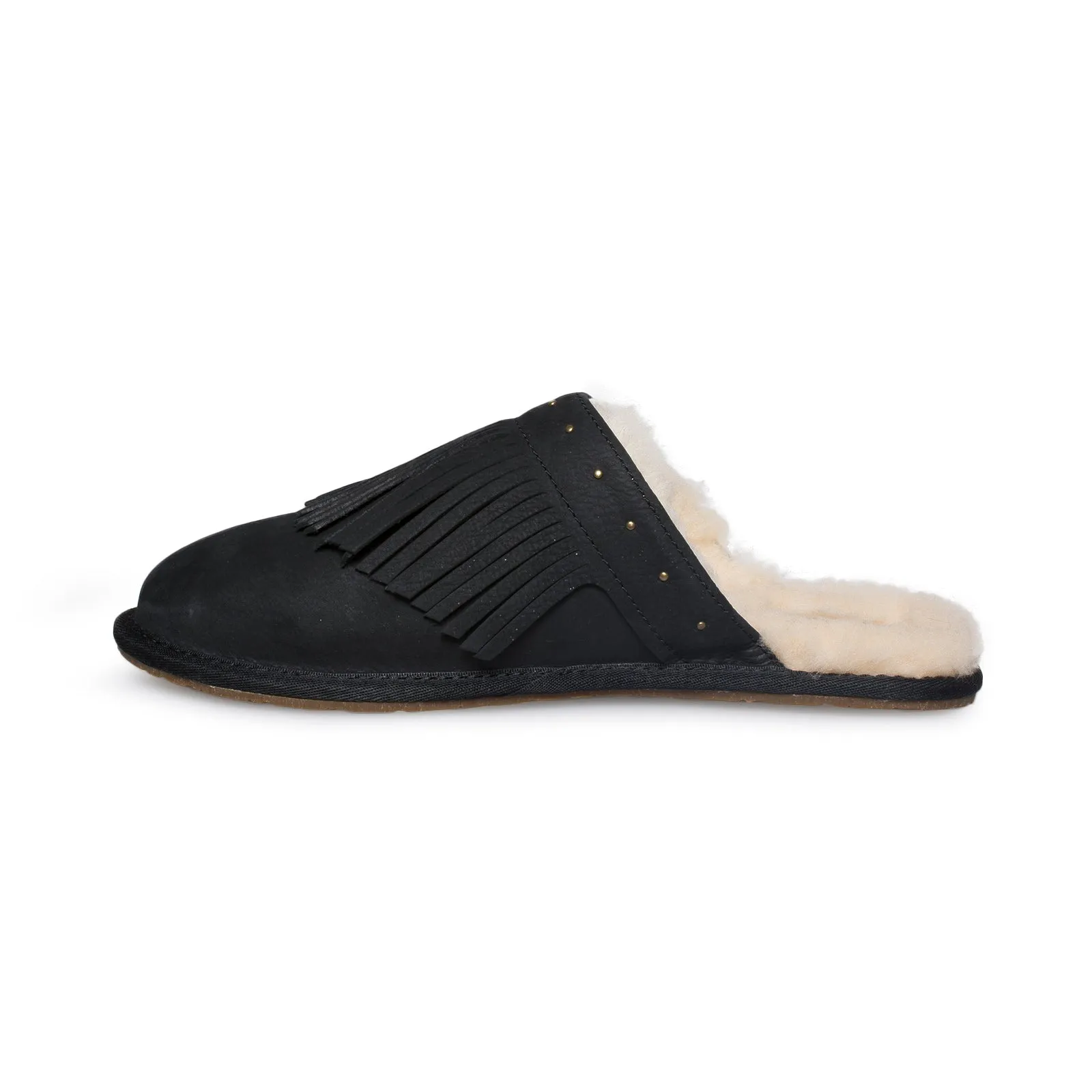 UGG Amarina Black Slippers