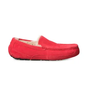 UGG Ascot Samba Red Slippers - Men's