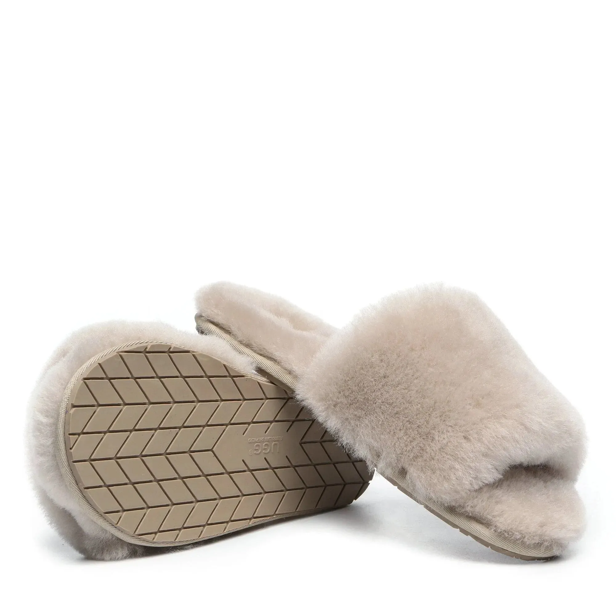 UGG Babe Fluffy Slides