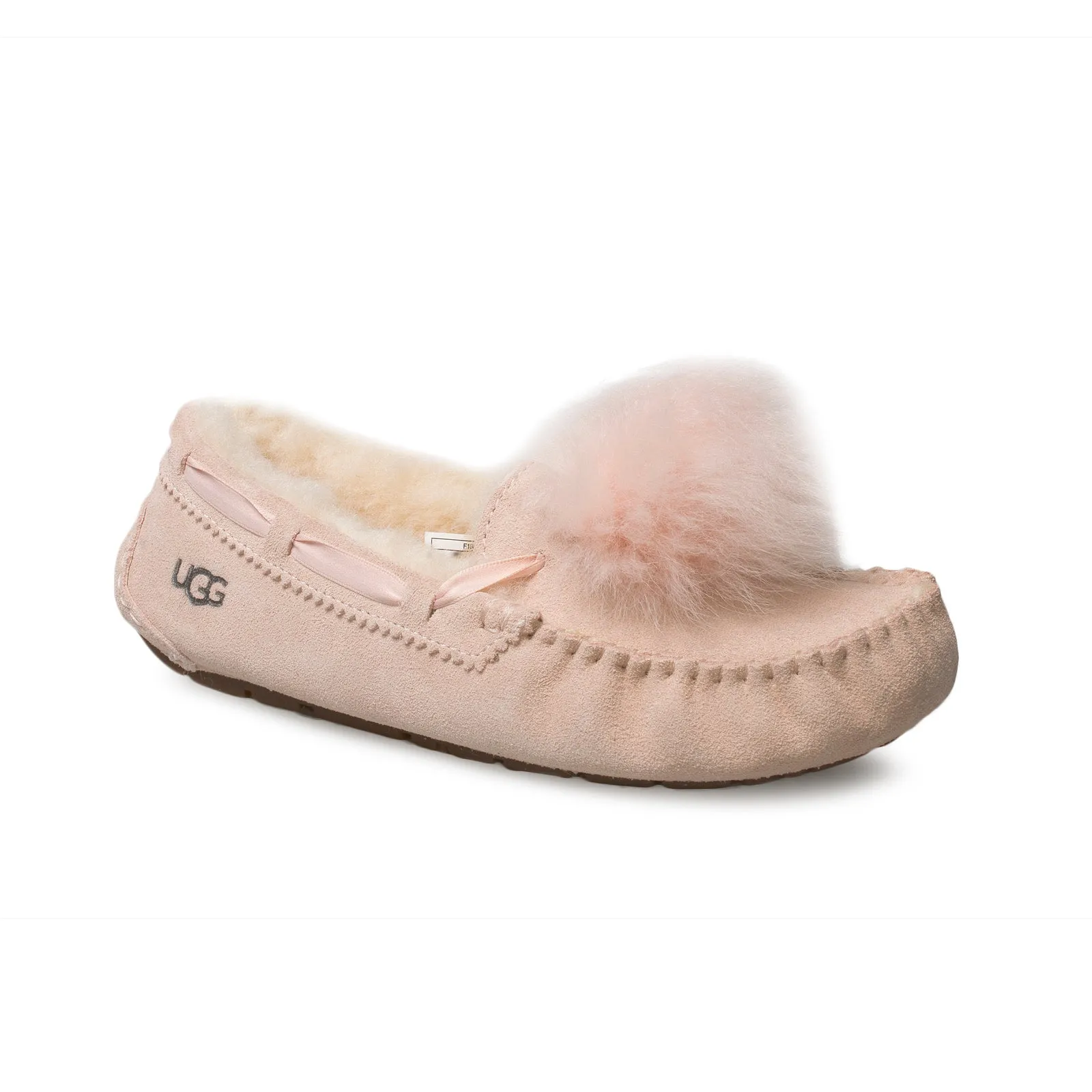 UGG Dakota Pom Pom Quartz Slippers - Women's