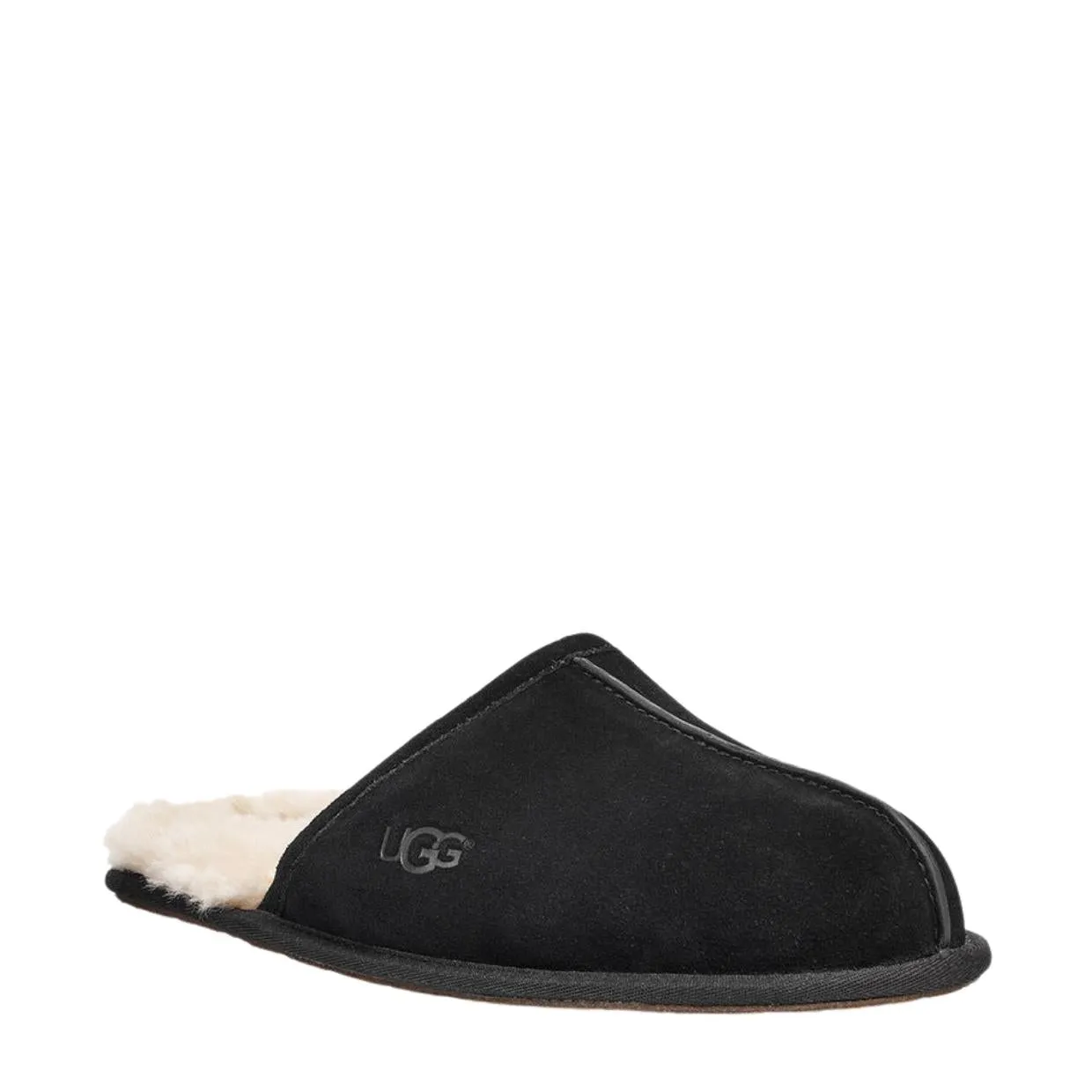 UGG Men's Black Scuff Slippers