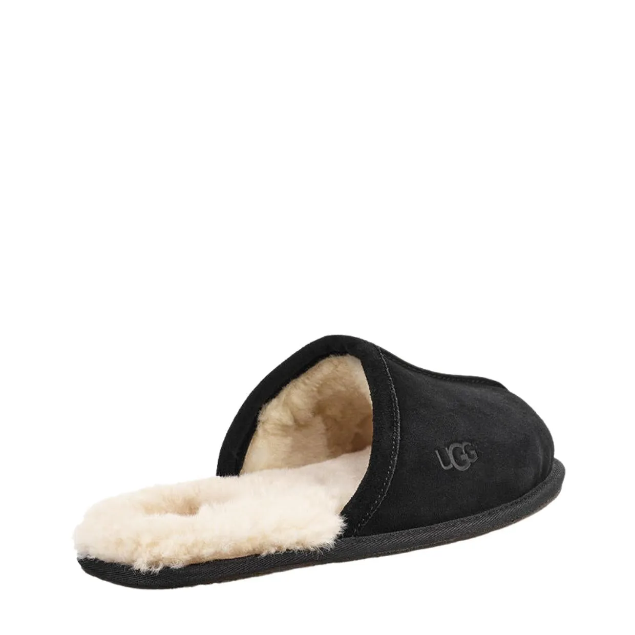 UGG Men's Black Scuff Slippers