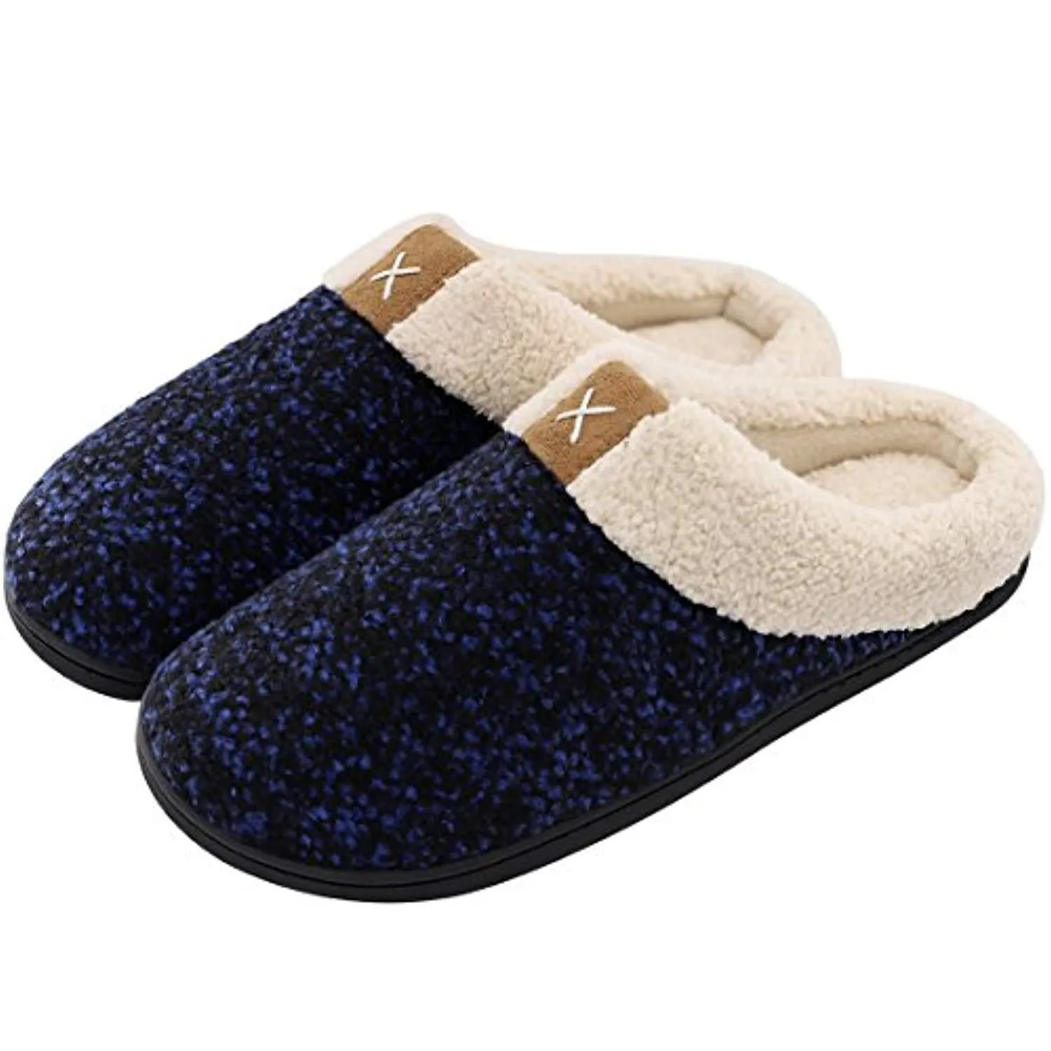 Unisex Cozy Memory Foam House Slippers