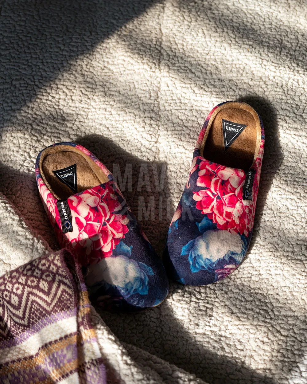 Verbenas York Flowers Marino Slippers