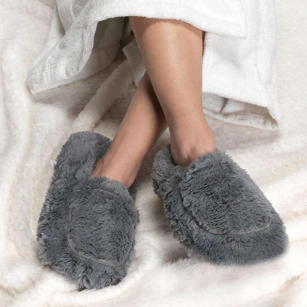 Warmies Slippers Gray