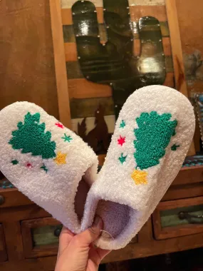 Western SLIPPERS Christmas